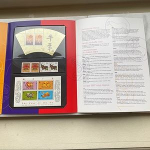 Stamps: 1997 Year of the Ox, Canada, China & HK